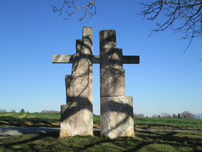 Düblin Kreuz beim Bierhübel Oberwil (Foto: Bernhard Engeler)